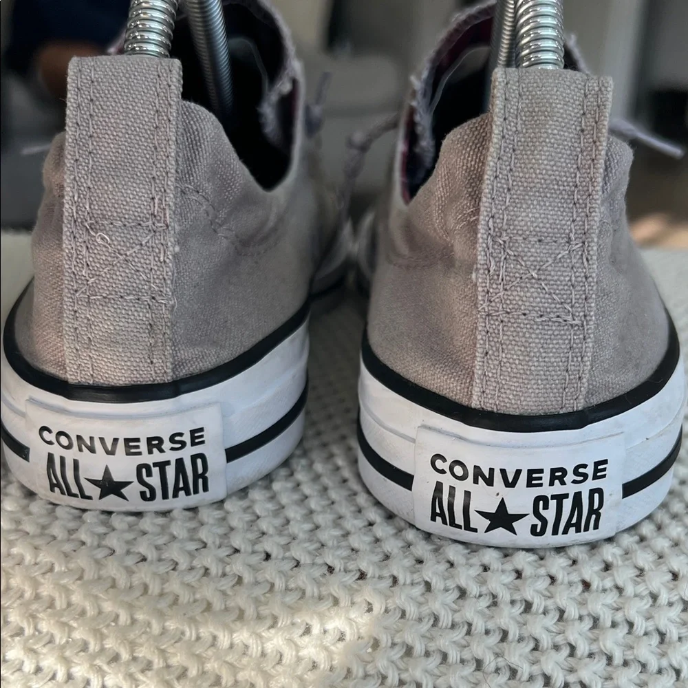 Converse Lavender Low-Top Sneakers - Picture 11 of 13